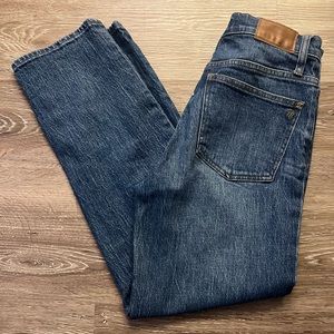 Madewell Classic Straight Leg Jean